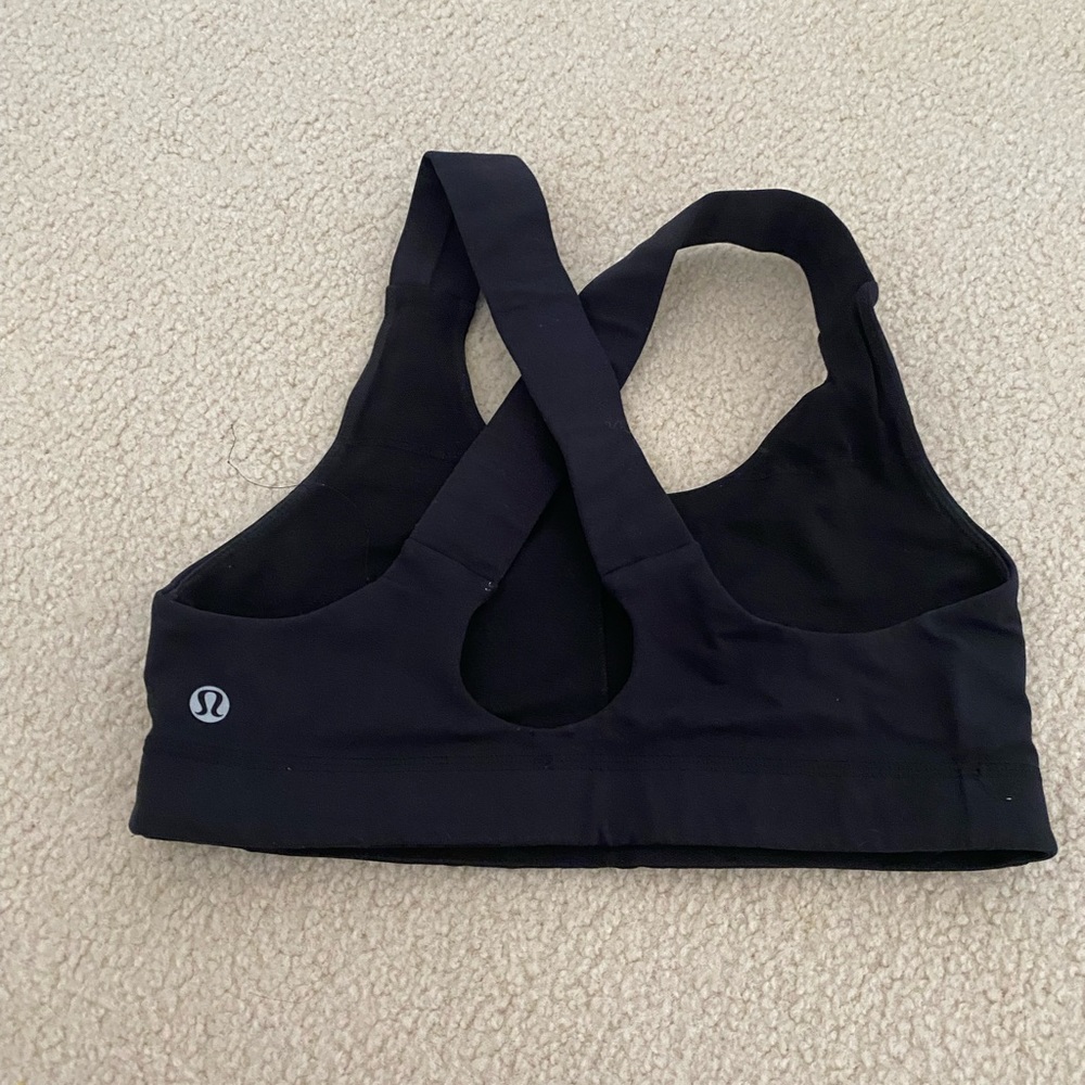 Lululemon Black Spirts Bra
